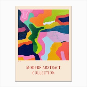 Modern Abstract Collection Poster 3 Canvas Print