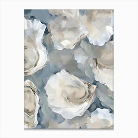 Oysters Canvas Print