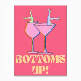 Bottoms Up Canvas Print