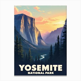 Yosemite National Park 6 Canvas Print