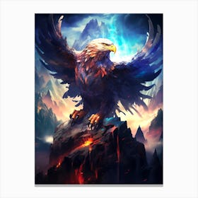 Eagle Fantasy Canvas Print