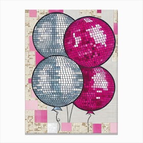 Disco Balls 1 Canvas Print