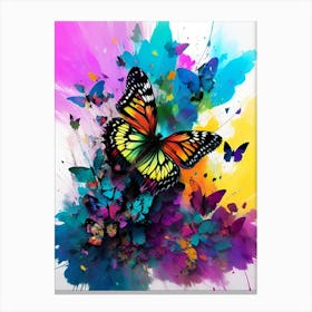 Colorful Butterfly 99 Canvas Print