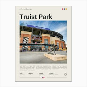 Baseball - Atlanta Braves - Truist Field Canvas Print