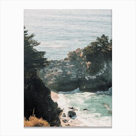 Mcway Falls California Canvas Print