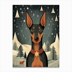 Doberman Pinscher 1 Canvas Print