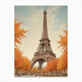 Autumn In Paris Canvas Print