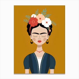 Frida Kahlo 14 Canvas Print