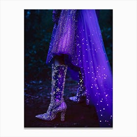 Fairy In The Forest Canvas Print