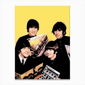 Beatles music band 9 Canvas Print