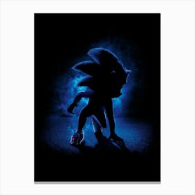 Sonic The Hedgehog Canvas Print