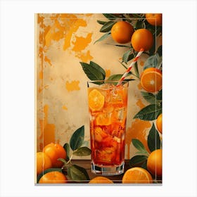 Aperol Spritz Art Print 348 Canvas Print