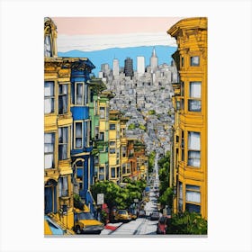 San Francisco Cityscape Canvas Print