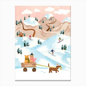 Winter Fun Canvas Print