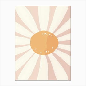 Flower sun Canvas Print