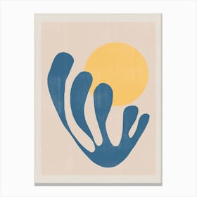 Matisse Sun and Plant Canvas Print