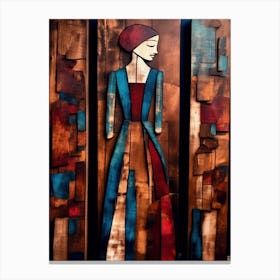 Wooden Doll Canvas Print