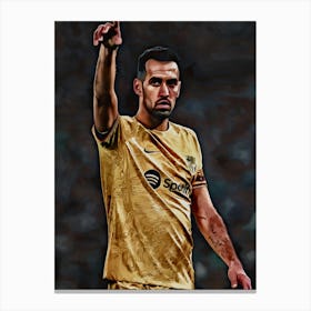 Sergio Busquets Canvas Print