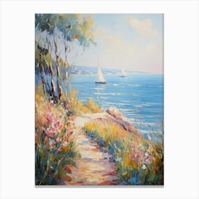 Path To The Sea Canvas Print