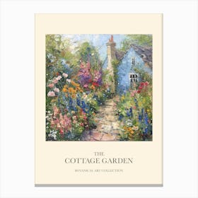 Nature Cottage Garden Poster 6 Canvas Print