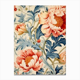 Floral Wallpaper 47 Canvas Print