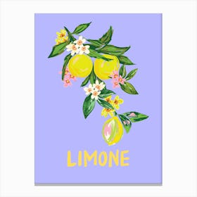 Limone Canvas Print