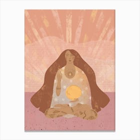 Sun Goddess Canvas Print