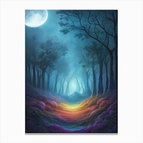 Forest Path Canvas Print