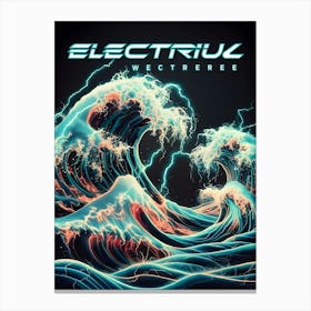 Electrick Wetsere Canvas Print