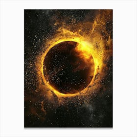 Solar Eclipse 1 Canvas Print