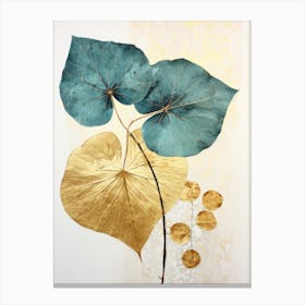 Gold Leaf Canvas Print