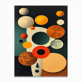 bauhaus circle s Canvas Print