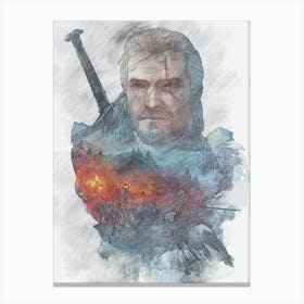 The witcher 2 Canvas Print