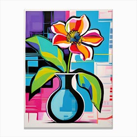 Flower In A Vase 2 Canvas Print