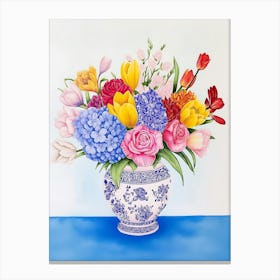 spring flowers Canvas Print