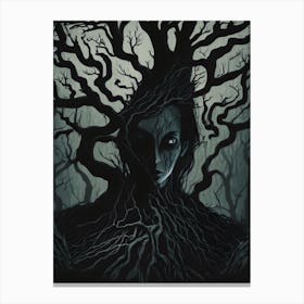 Tree goddess Canvas Print
