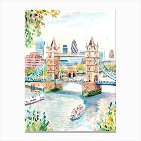 London Bridge 6 Canvas Print