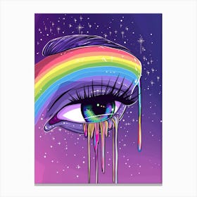 Rainbow Eye 1 Canvas Print