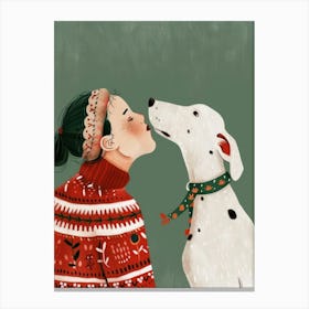 Dalmatian 8 Canvas Print