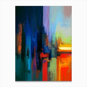 watercolor full colorPainting Canvas Print