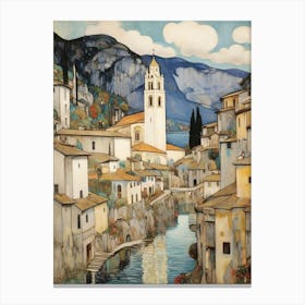 Kirche In Cassone Gustav Klimt Art Print Canvas Print