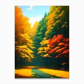 Autumn Forest 75 Canvas Print