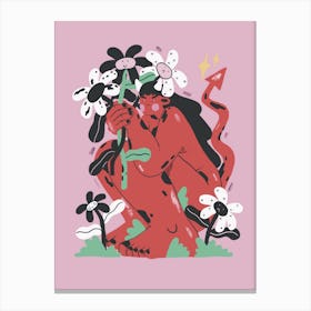 Devil Canvas Print