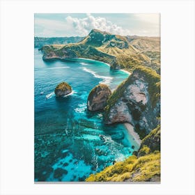 Cliffs In Bali Canvas Print