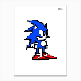 Sonic Canvas Print