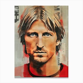 Edwin Van Der Sar (3) Canvas Print