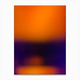 Abstract Sunset Canvas Print