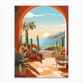 Cactus Garden 5 Canvas Print