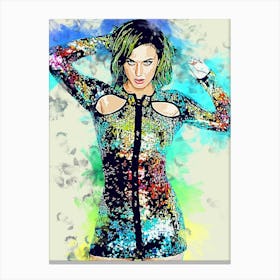 Art Of Katy Perry Canvas Print