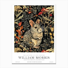 William Morris Exhibition Animals Series 55 Canvas Print